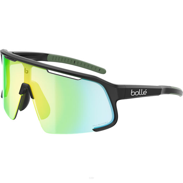 SPEEDCHASER Black Matte - Phantom Clear Green Photochromic - 1.2 mm